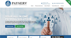 Desktop Screenshot of payservpayroll.com