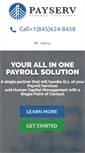 Mobile Screenshot of payservpayroll.com